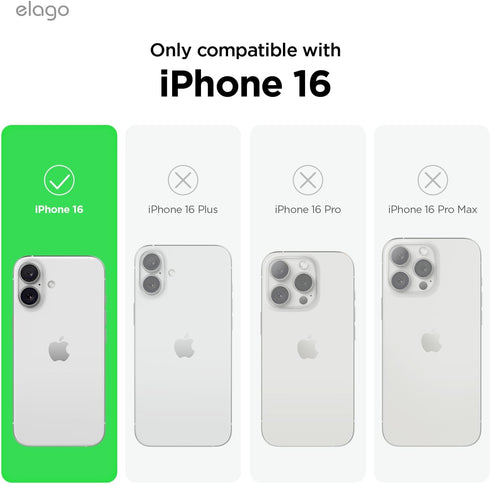 elago iPhone 16 Case Magnetic Liquid Silicone (MagSafe)